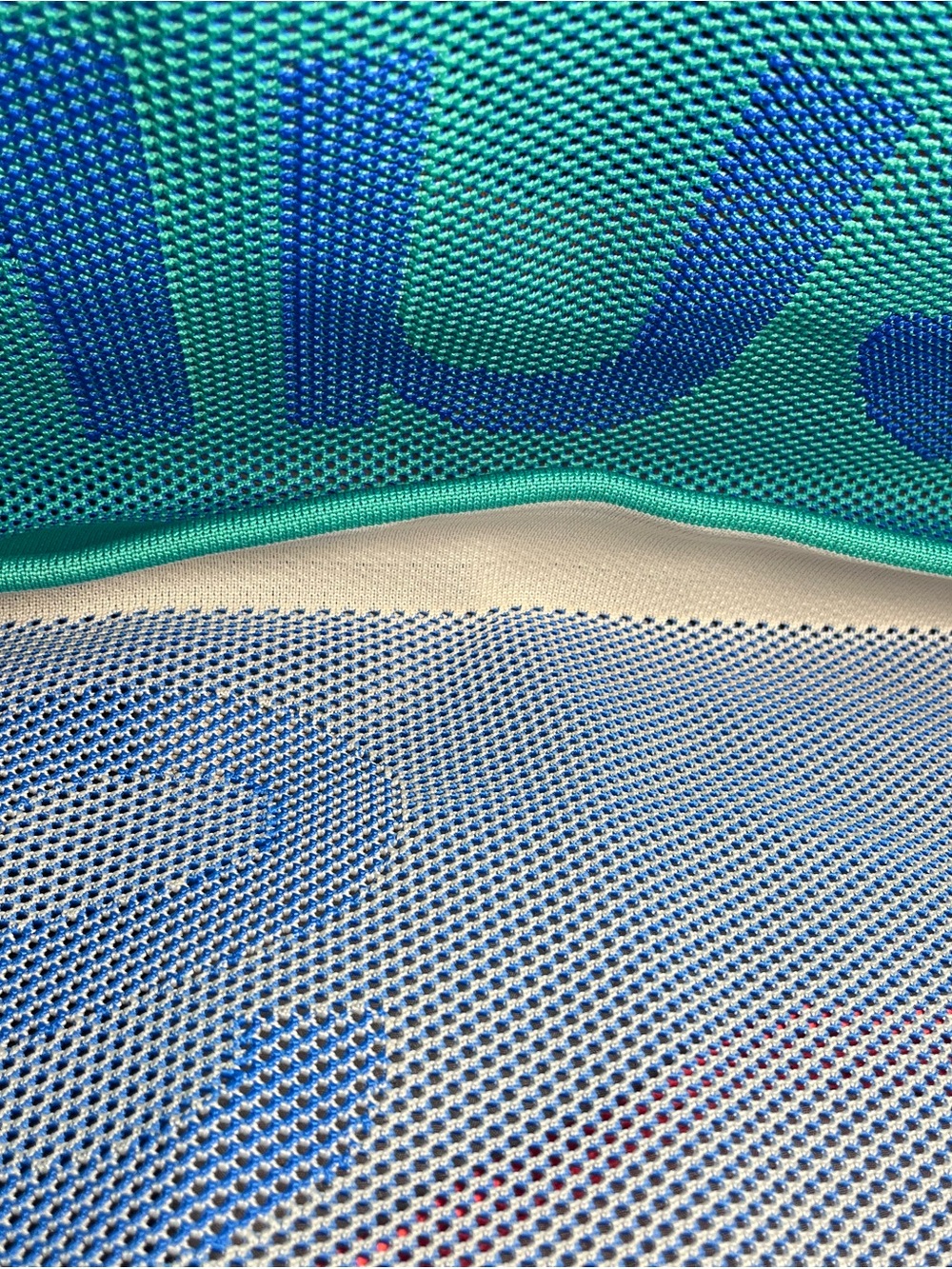 Curves Perforated Tote by Sean Brown - Picture 8 of 9